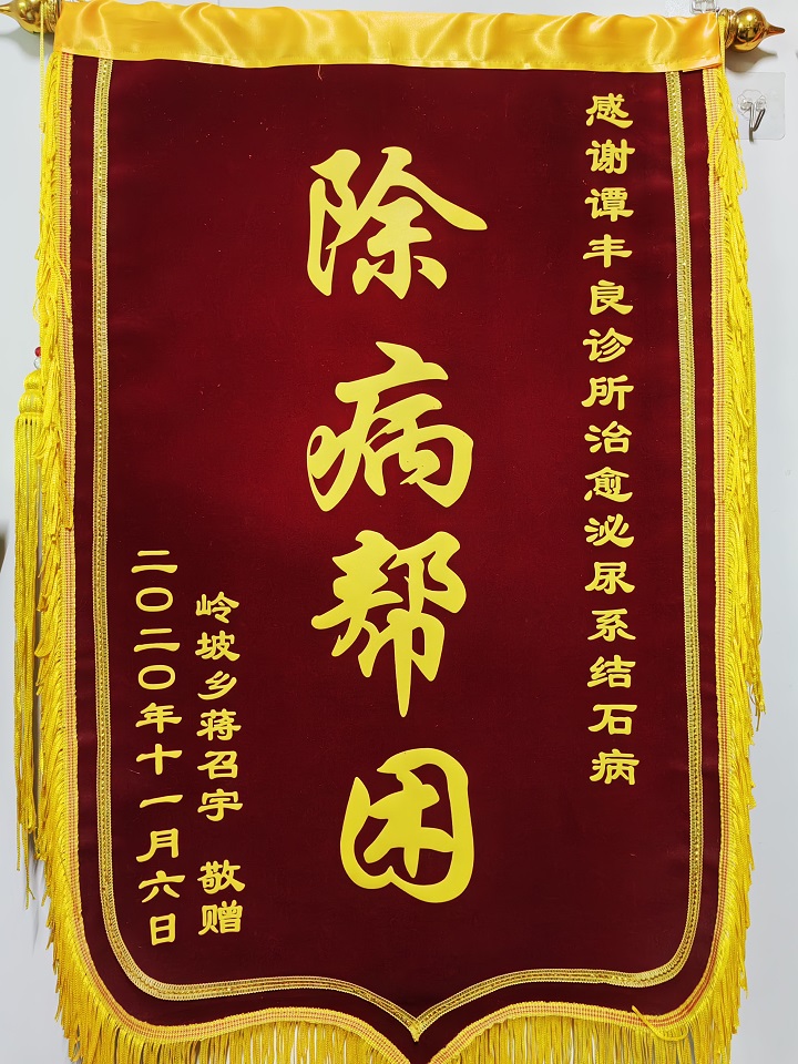 患者赠送谭丰良医师锦旗14
