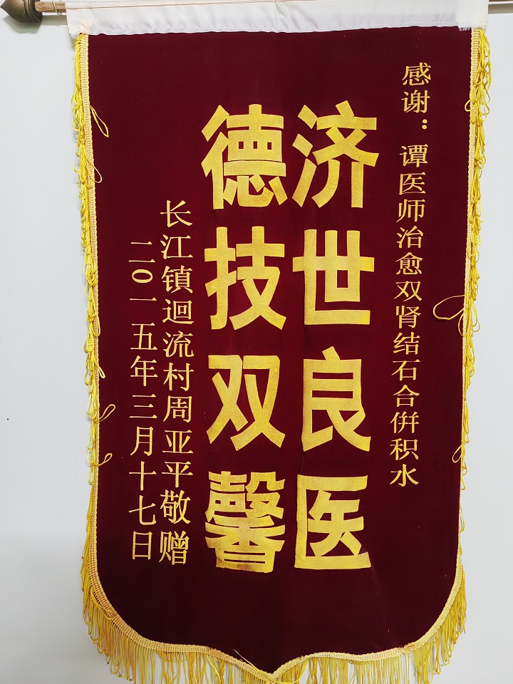 患者赠送谭丰良医师锦旗18
