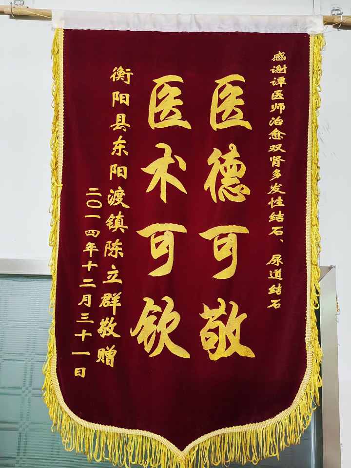 患者赠送谭丰良医师锦旗7